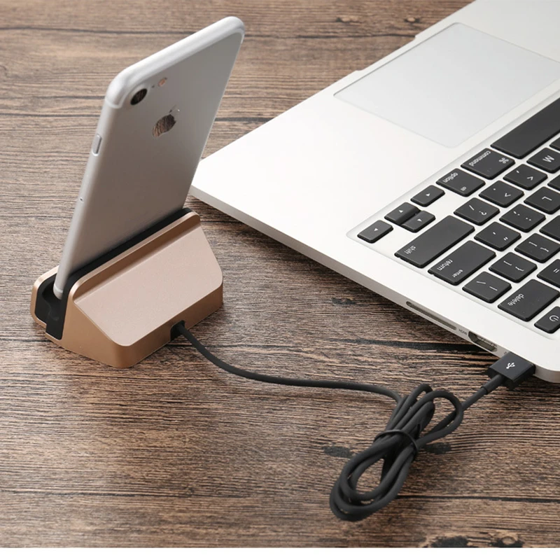 2-в-1 USB-кабель для передачи данных зарядное устройство телефона настольная