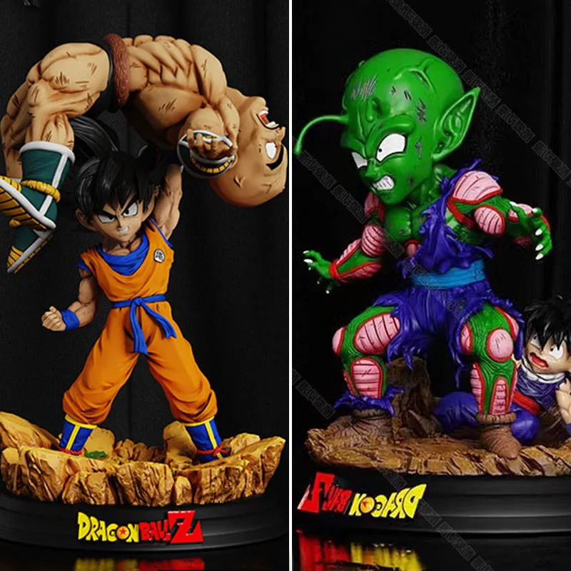 

Anime Dragon Ball Goku Figures WCF Son Goku Vs Nappa King Piccolo Action Figures 10cm PVC Collection Model Toys Ornamen Gifts