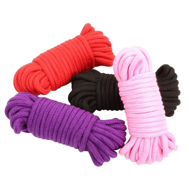 4 размера цвета экзотические аксессуары Shibari наручники веревка для связывания