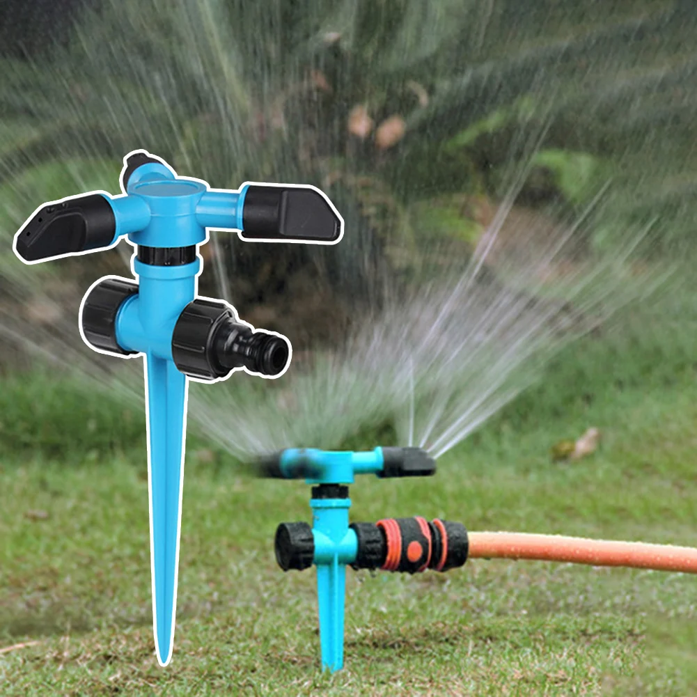 

Automatic Gardening Sprinkler Water Sprinklers With 3 Angle Adjusted Head Greening Lawn Irrigation Sprinkler For Field Patios