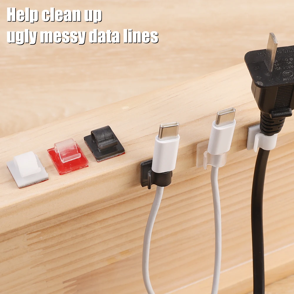 Устройство для управления проводами самоклеящееся фиксированное устройство