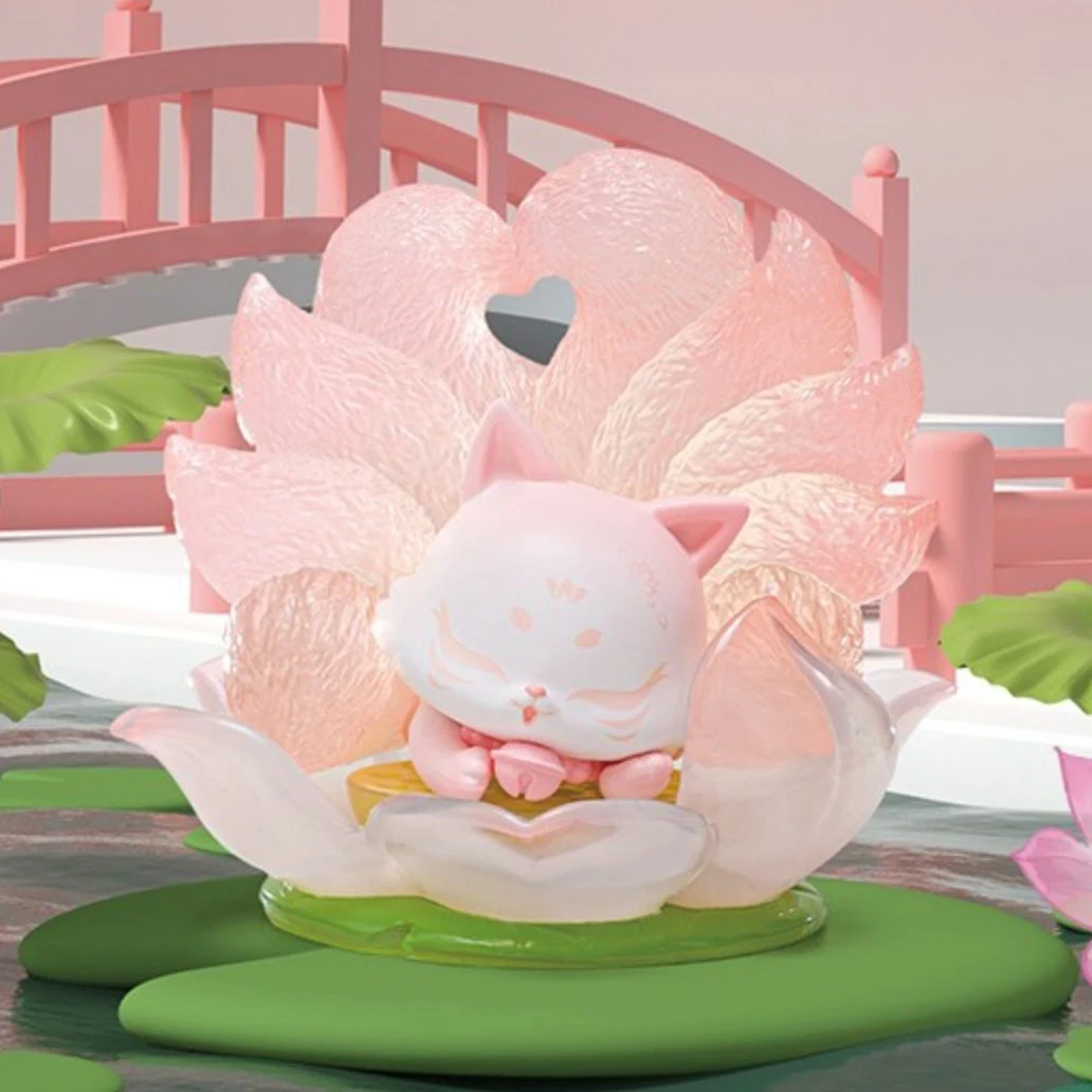 

Ancient Nine Fox Elevator Lotus Fairy Blind Box Toys Mystery Box Mistery Figure Caja Surprise Box Kawaii Model Birthday Gift