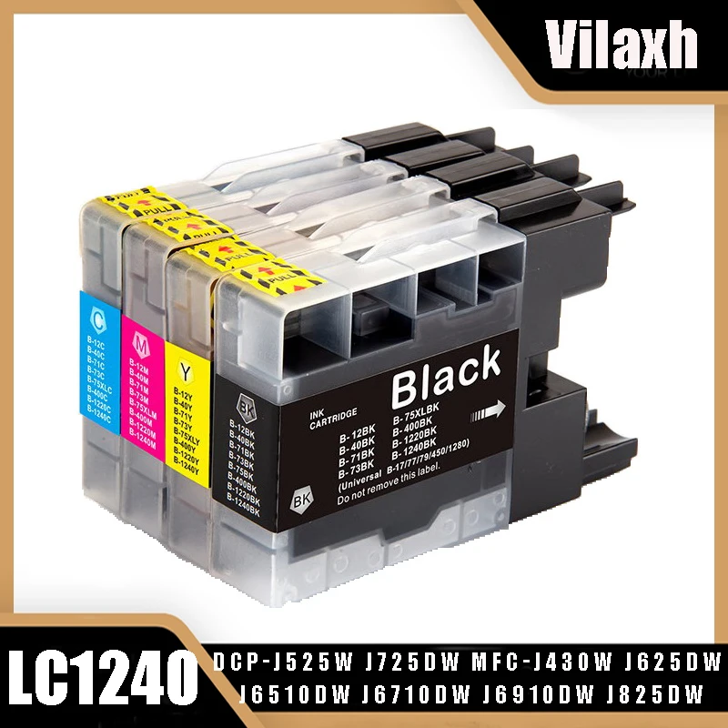 Vilaxh набор картриджей для Brother LC 1240