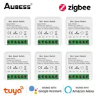 Мини-переключатель Zigbee 16 А, 3,0 дюйма, для таймера Tuya Smart Life, модули автоматизации с беспроводным управлением, работает с Alexa Google Home
