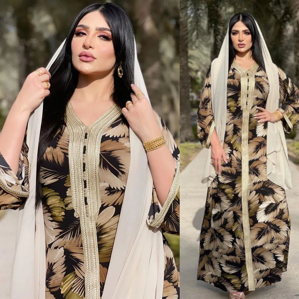 Mandylandy, женская мода, арабский женский кафтан, модное мусульманское платье Дубая, мусульманская одежда, платье макси, халаты