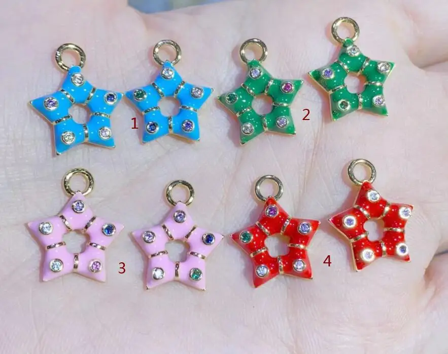 

1 пара сережек в форме звезды Стразы, серьги-подвески для женщин, ювелирные изделия для вечерние ринки, свадьбы gfh5d