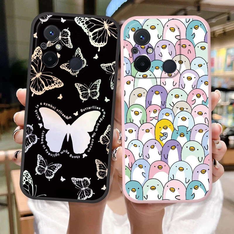 Для Redmi 7 9C NFC 10C 10A 11A 12C A1 A2 Plus 4G Note 7S Pro 8 8T Poco C40 C50 C51 C55 Популярный чехол для телефона