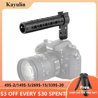 kayulin camera handle aluminum shoe handle lightweight cheese handle with cold hot shoe adapter for cameras dslr cage