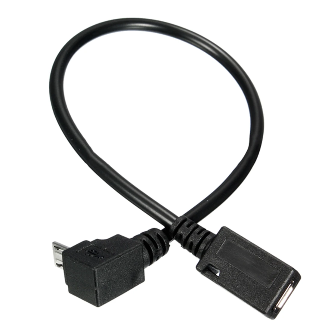 

Удлинительный Кабель-адаптер с micro-USB 5 Pin штекер-гнездо вниз направление угол 90 градусов