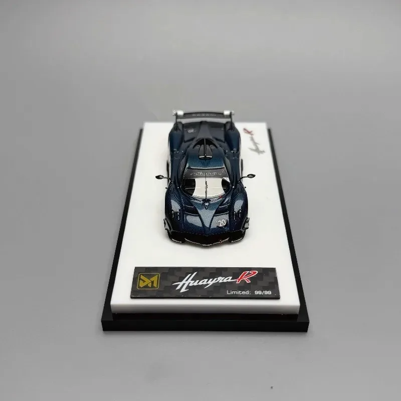 Фото DMY 1/64 Huayra R Pagani Limited Edition 99 в наличии, коллекционная модель автомобиля из смолы и литого металла, рождественские подарки №3