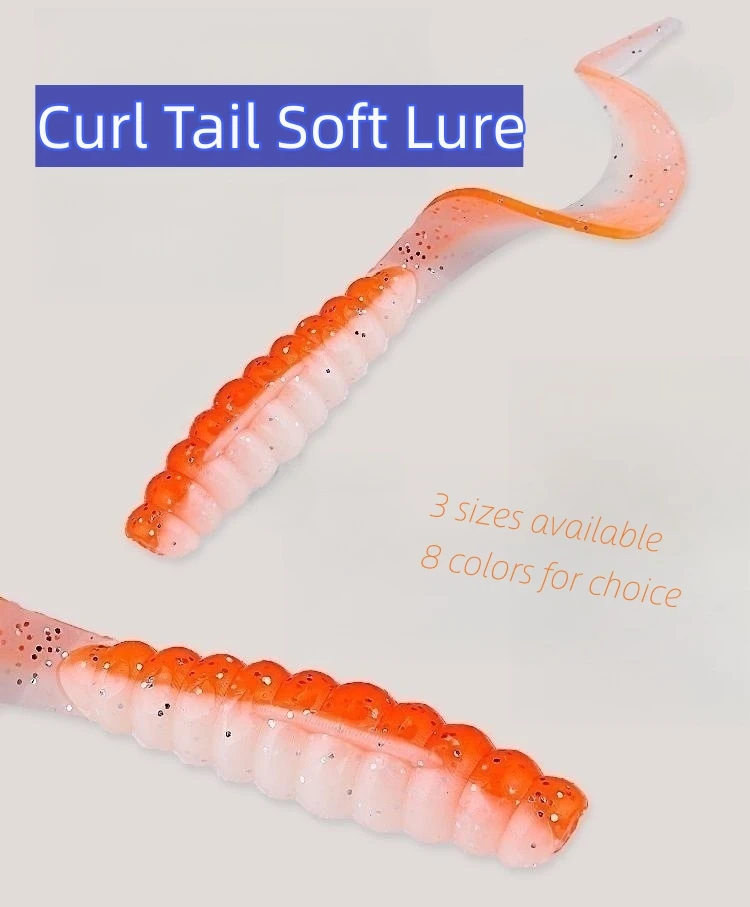 20 шт. Мягкая силиконовая рыболовная приманка 5 см 1 9 г