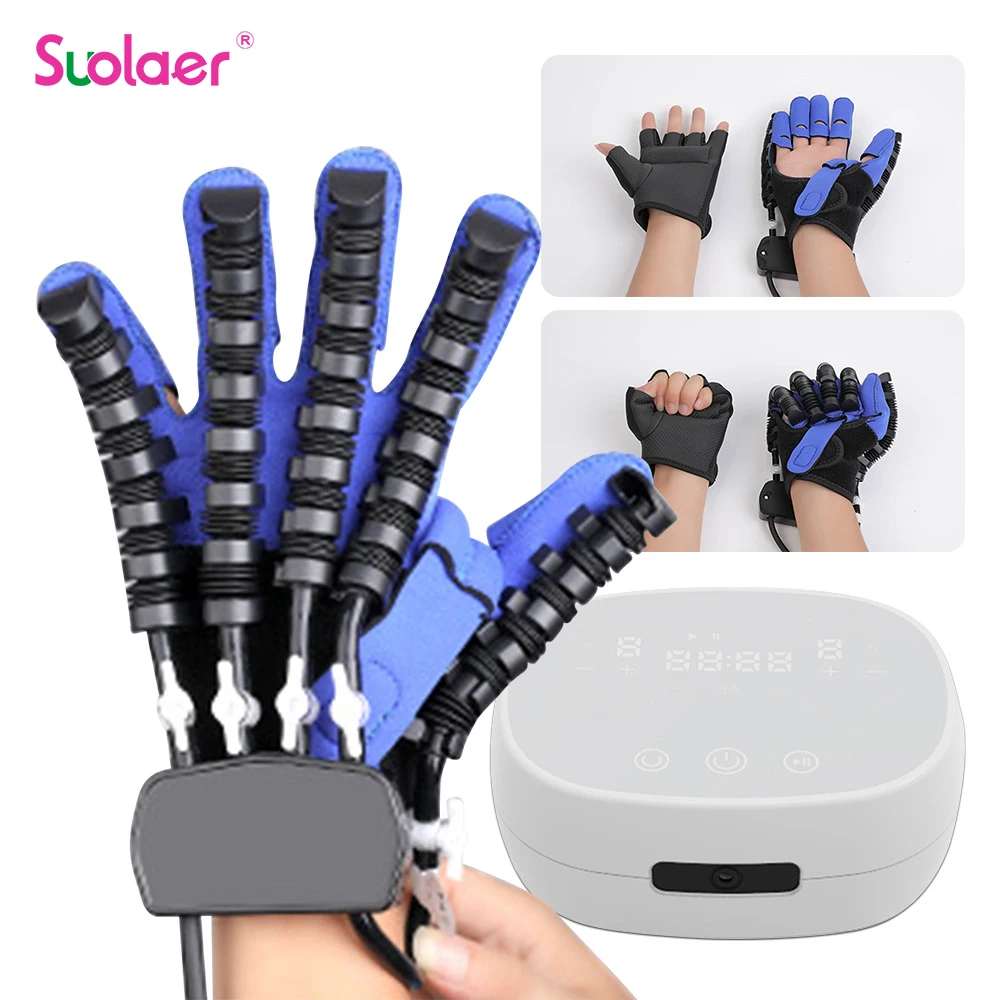 

Rehabilitation Robot Gloves Stroke Hemiplegia Training Equipment Hand Home Pneumatic Function Mechanical Finger Care Recovery