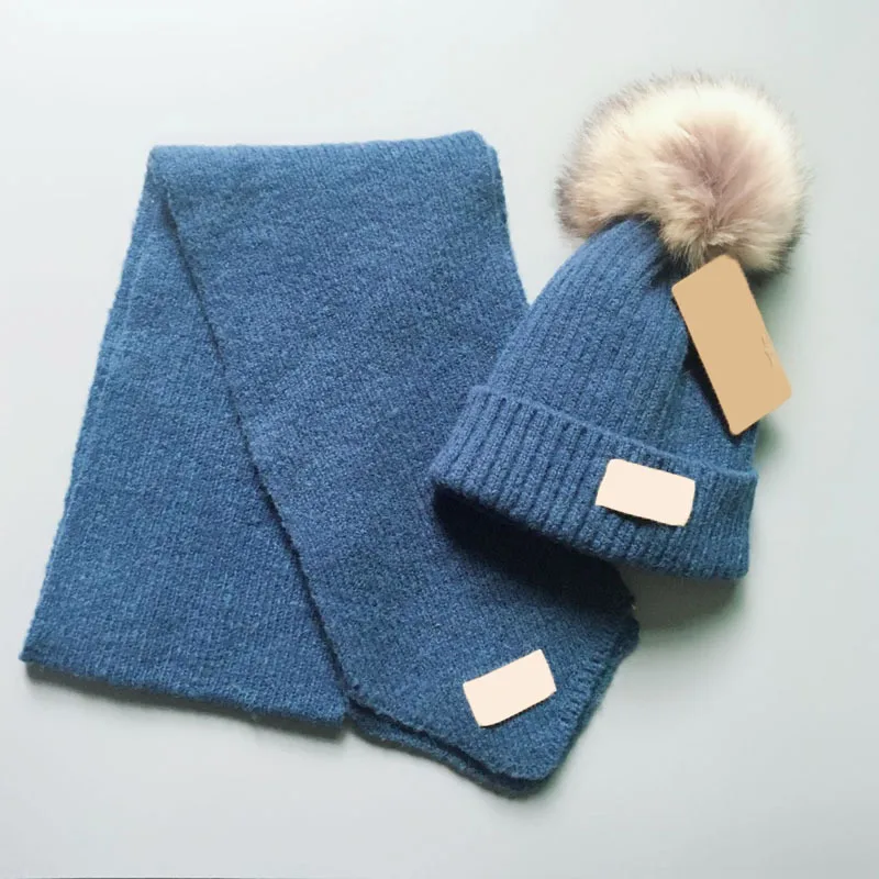 

Зимние роскошные шапки 2023 для женщин, ветрозащитная шапка с защитой ушей, защитный шарф с пухом, плотная теплая вязаная женская шапка