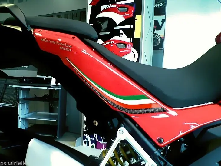 Задний Набор 3D наклейки триколор колпачки для DUCATI MULTISTRADA 1200 Италия|Наклейки и