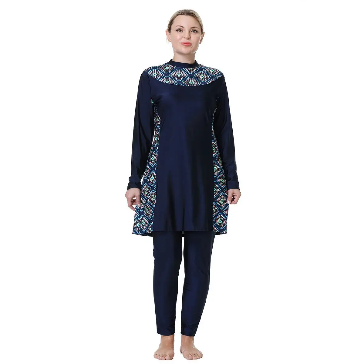 Burkini 3 Pieces Muslim Swimwear 2023 Plus Size Bathing Suit Women Swimsuit Islamique Burkini Femme Musulmane Abaya