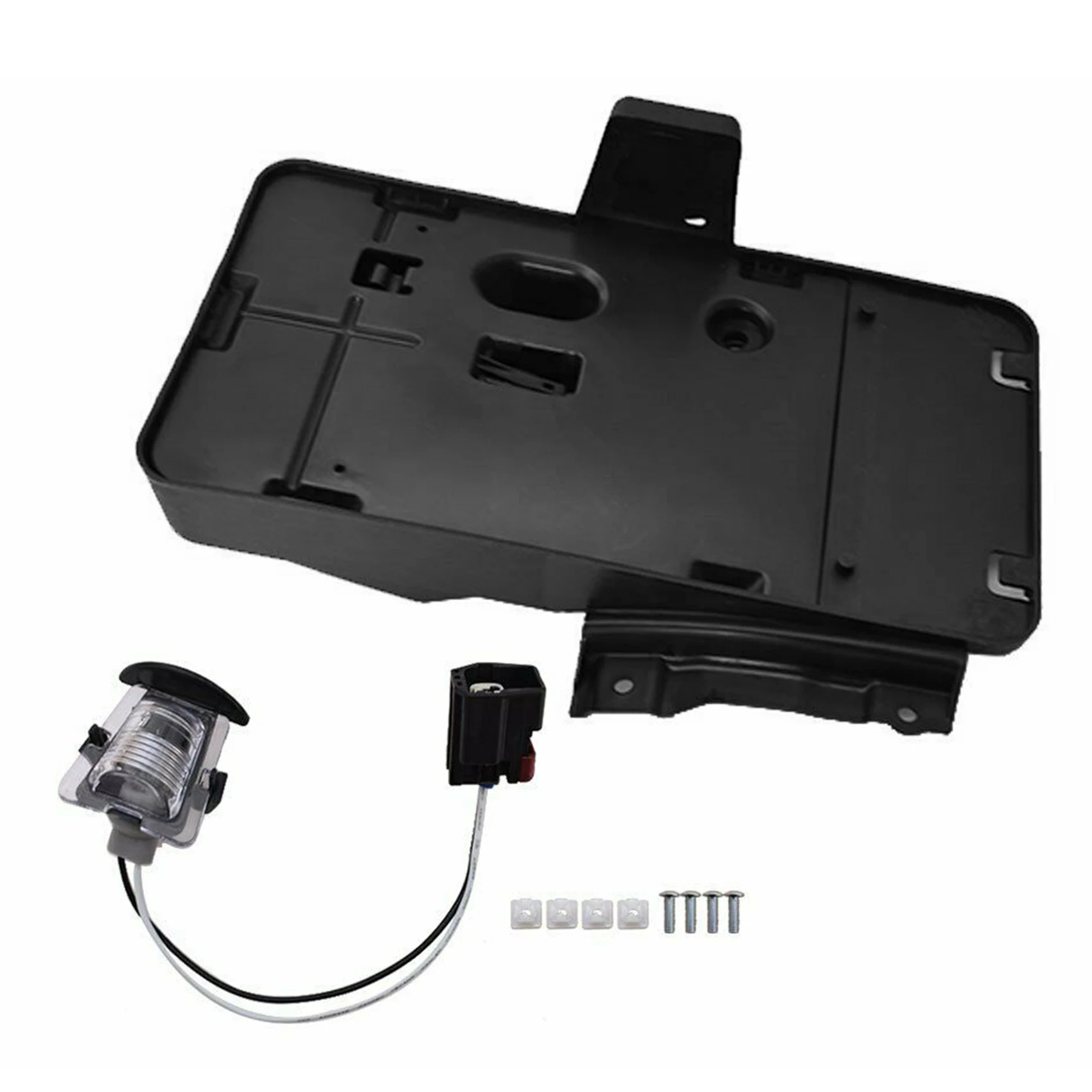 Кронштейн и фонарь для крепления заднего номерного знака Jeep Wrangler JK APO 2006-17 гг. 122056