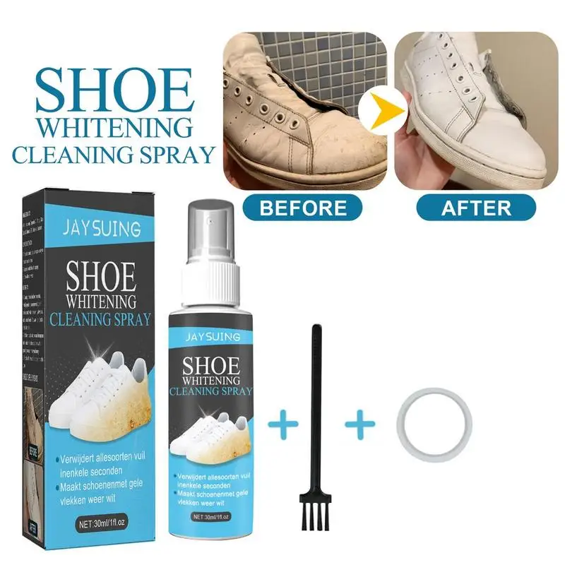 

Спрей для мытья обуви, многофункциональный очиститель для ткани, кожи, белого цвета, уличной обуви и нубука