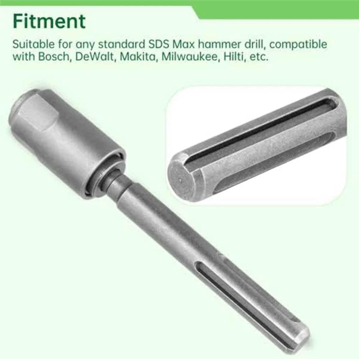 Адаптер SDS Max в Plus преобразователь для дрели 40Cr сталь хвостовик инструмент