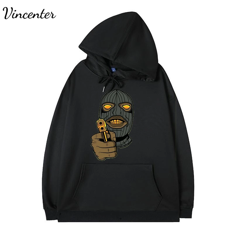 

Vincenter Fashion Men Hoodies Cotton Fleece Hoodies Sweatshirts Streetwear Mens Hip Hop Casual Pullover Hooded Male Tops