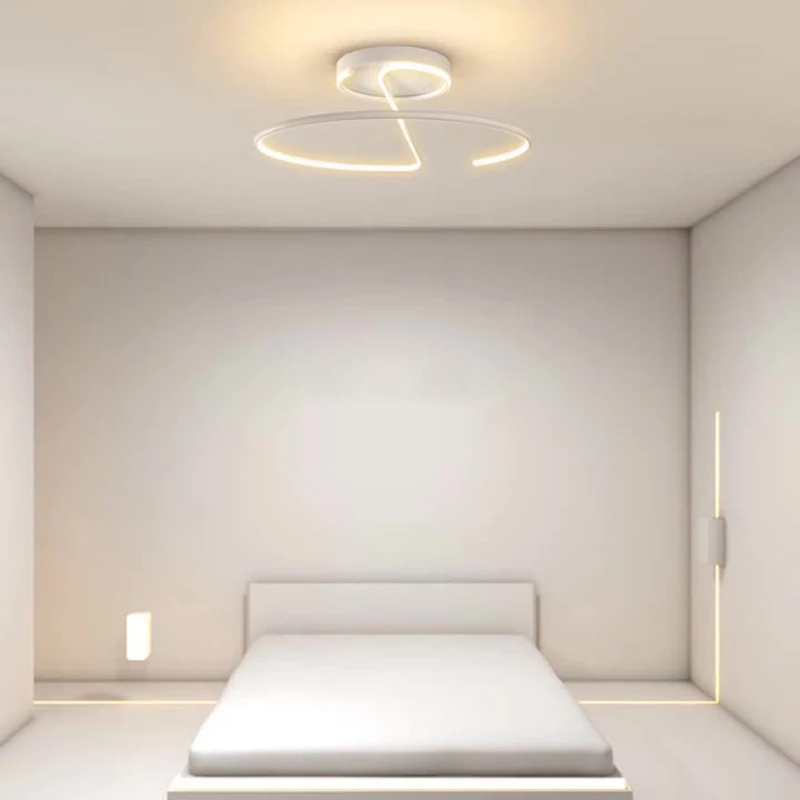 

Modern LED Ceiling Lamp Minimalist Creative Nordic Bedroom Ceiling Lamp Lighting Hallway Lampa Wiszaca Sufitowa Home Furnitures