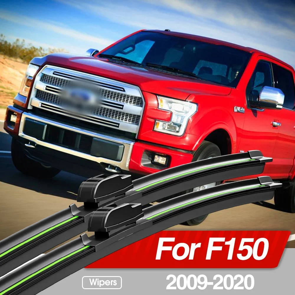 For Ford F150 F-150 F 150 2009-2020 Front Windshield Wiper Blades 2pcs Windscreen Window Accessories 2010 2012 2015 2017 2019