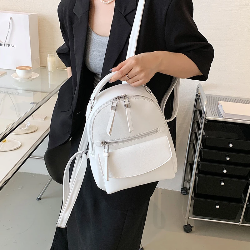 

Модный женский рюкзак, кожаный рюкзак премиум-класса, водонепроницаемая женская сумка через плечо для подростков, школьная сумка, дорожный ...