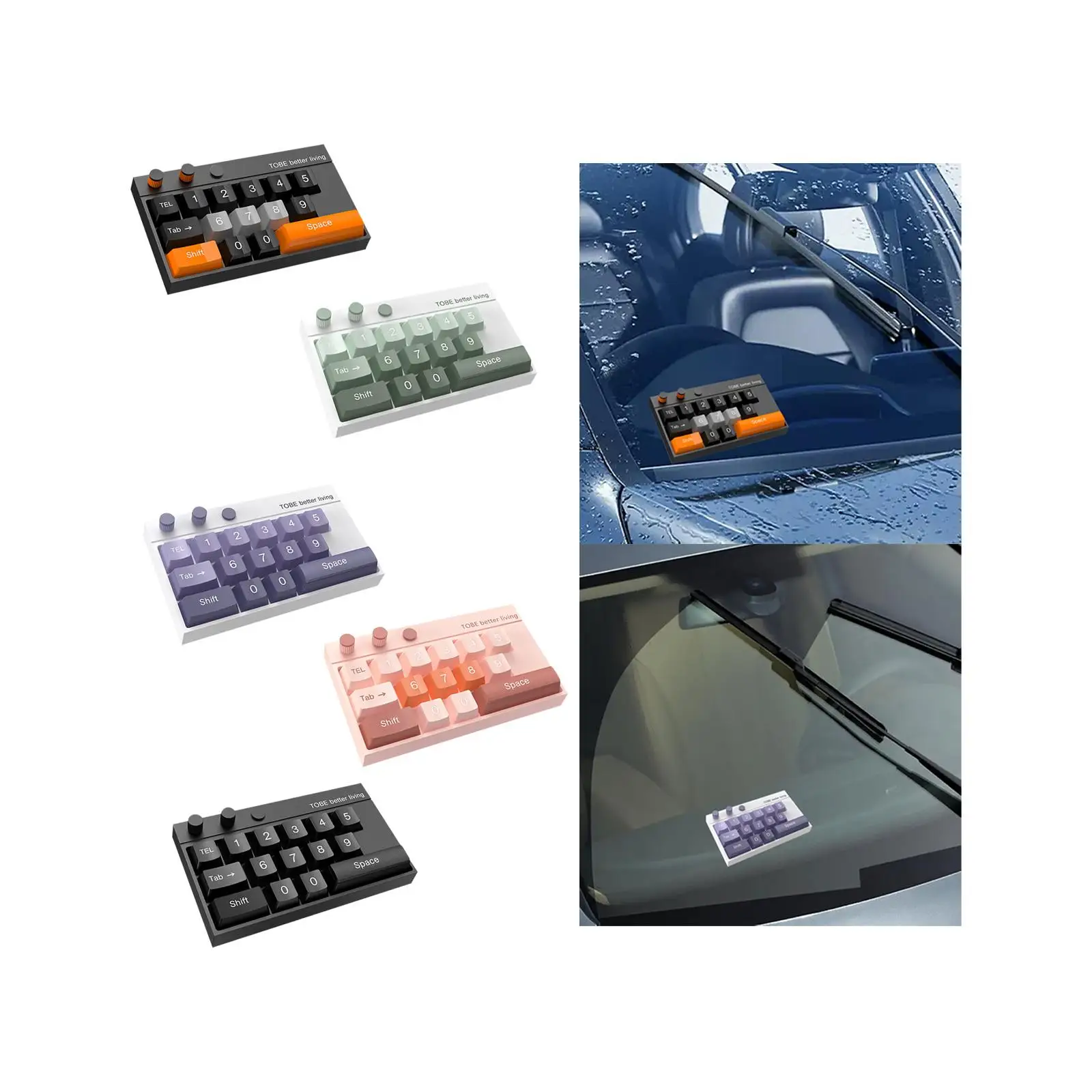 Знак с номером парковки автомобиля Временный знак Дизайн клавиатуры