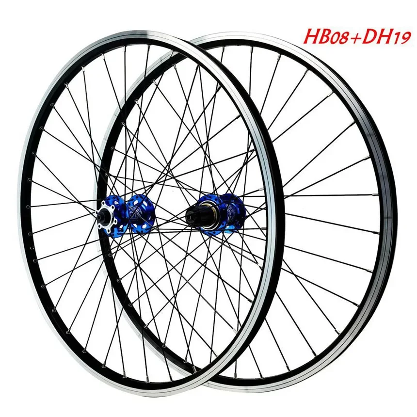 PASAK 26 27 5 29-дюймовый комплект колес MTB дисковый V-образный тормоз QR 32 отверстия HG для