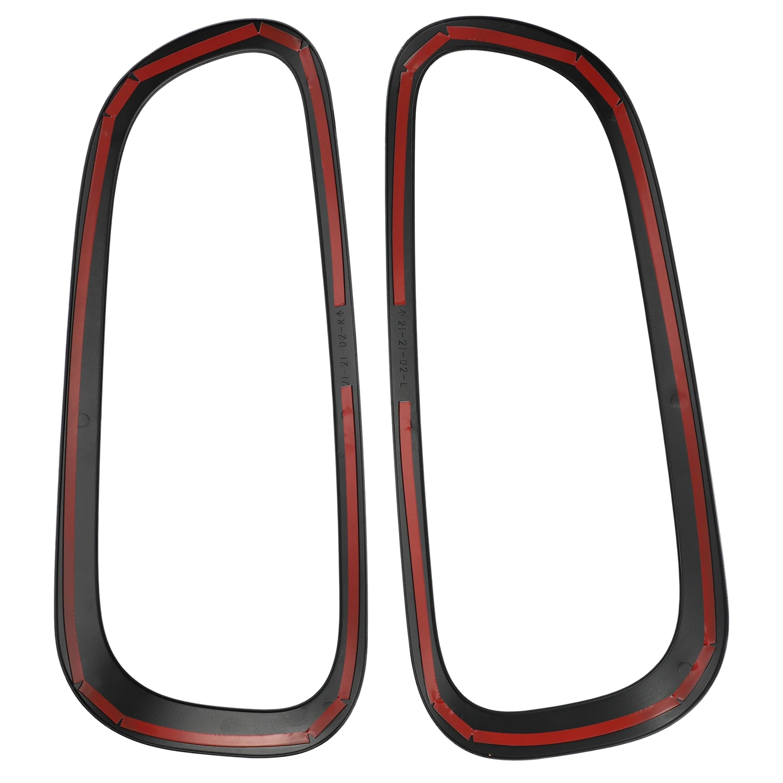 Запчасти рамка заднего фонаря черная декоративная для Mini Clubman F54 2022 наклейки на