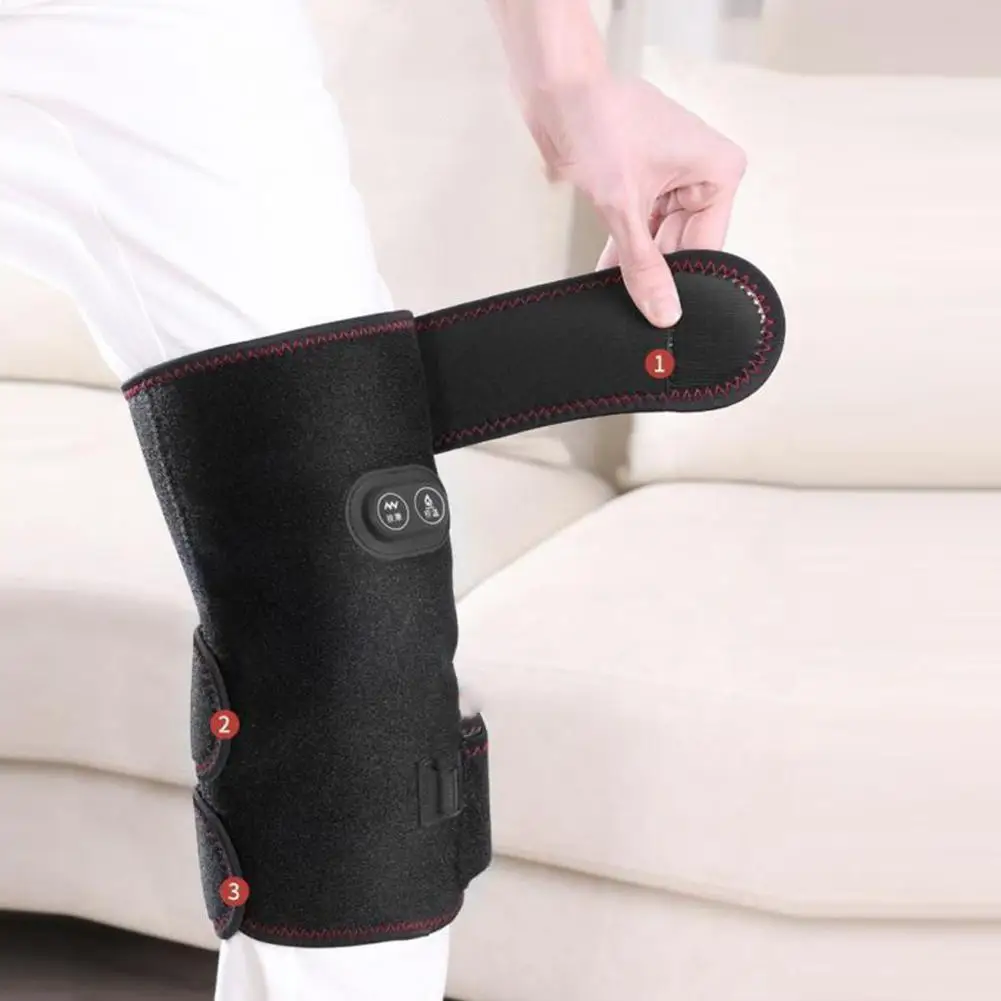 

Electrically Heated Massage Knee Pads Men And Women Middle-aged And Elderly Nursing Knee Electric Heating Vibration Knee Pads