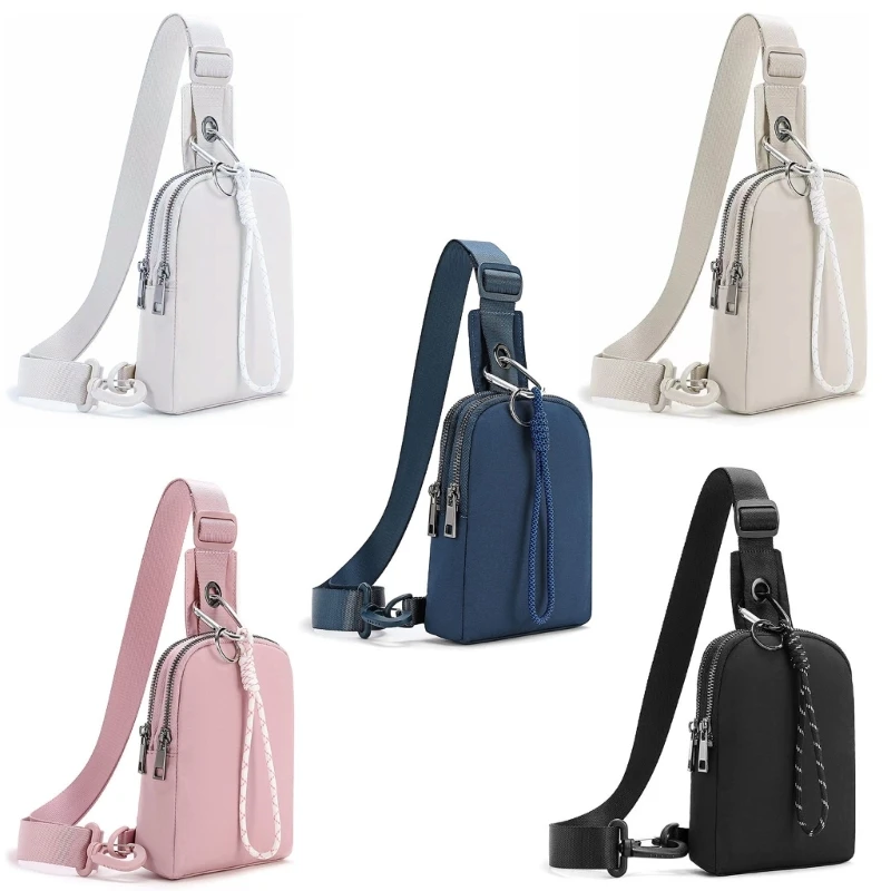 

Регулируемая нагрудная сумка, нагрудный кошелек, кошелек для телефона, сумка через плечо, сумка через плечо для работы, школы и