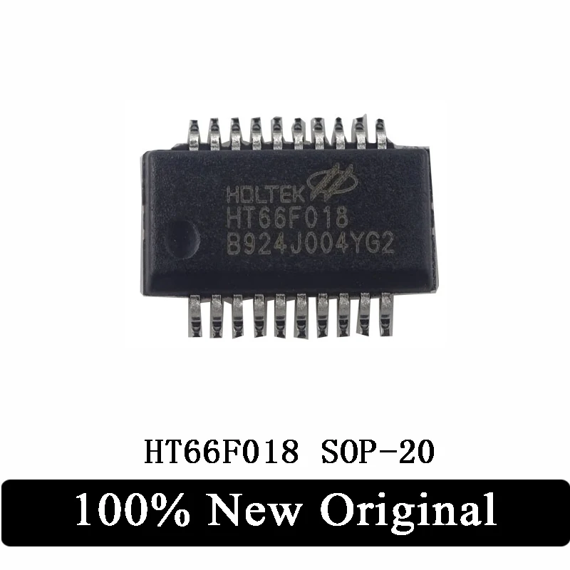 

2Pcs 100% New Original HT66F018 SOP-20 package AD type single chip MCU IC Chip In Stock