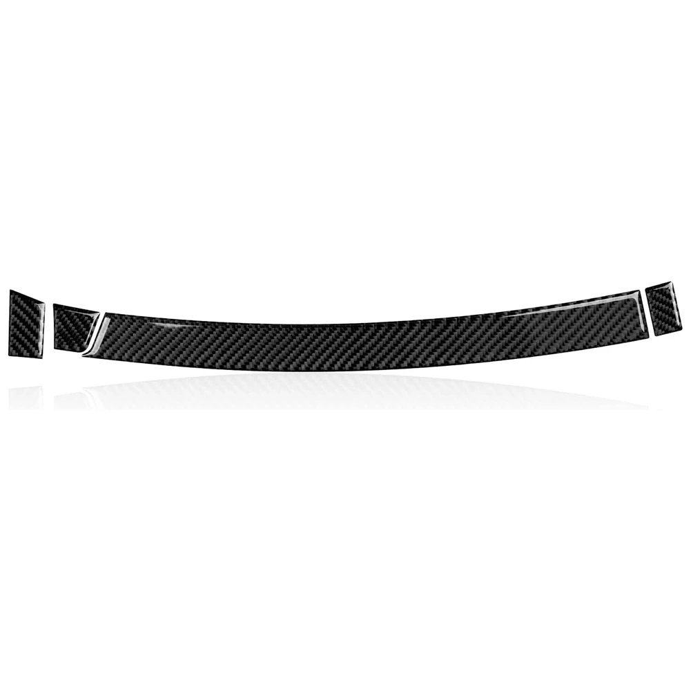 

Co-Pilot Glove Box Trim Strip Sticker Kit Decal Carbon Fiber for C7 2014-2019, Black