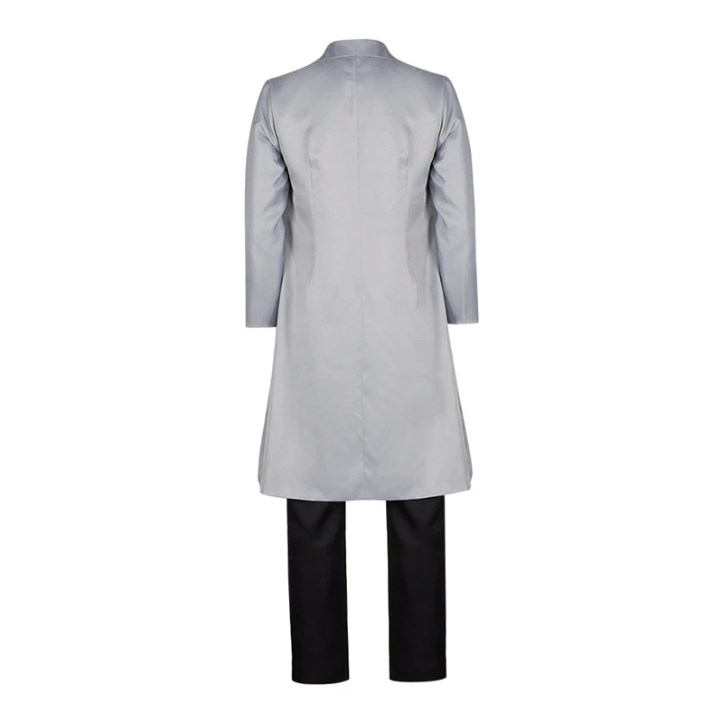 Аниме Монстры коммандос Доктор Фосфорус Косплей Костюм Белый Пальто Верх Маска