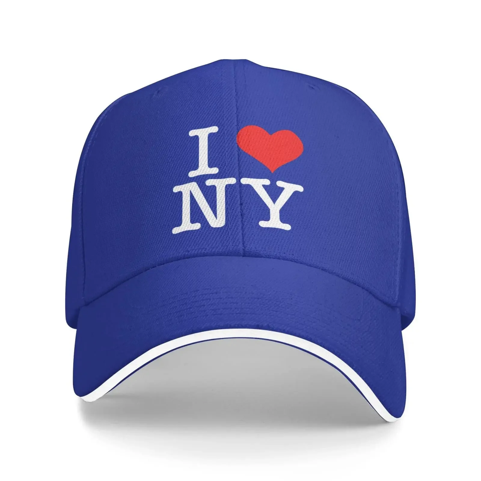 Бейсболка с надписью I Heart NY New York регулируемая Женская унисекс