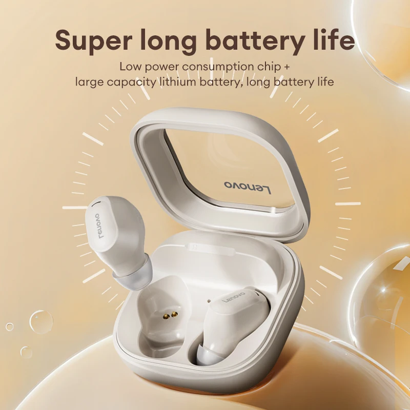 TWS-стереонаушники Lenovo XT62 EA200 с поддержкой Bluetooth и шумоподавлением