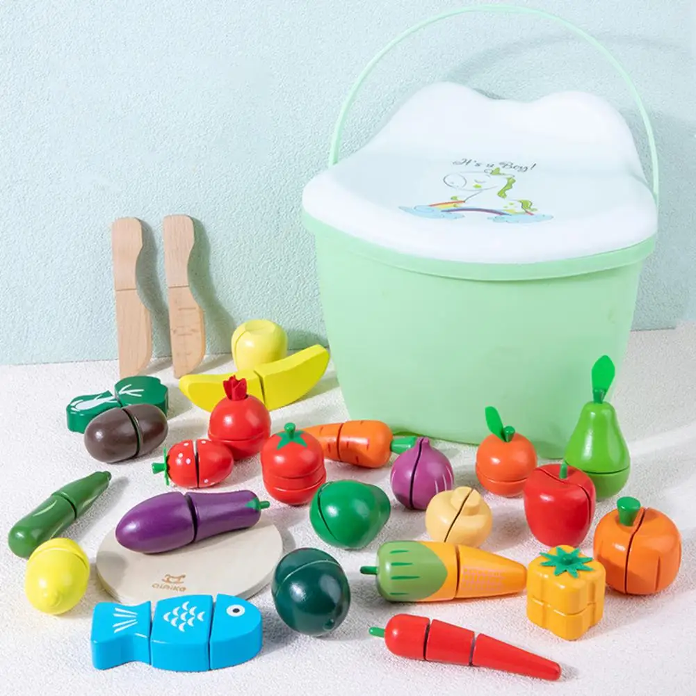 

1 Набор, Интерактивная игрушка «фрукты и овощи»