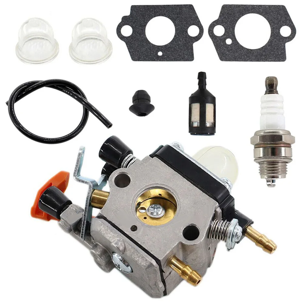 

Carburetor Carb For Stihl BG50 BG65 SH55 SH85 Leaf Blower Fuel Line Filter 4229 120 0650 Brush Cutter Garden Tool Parts