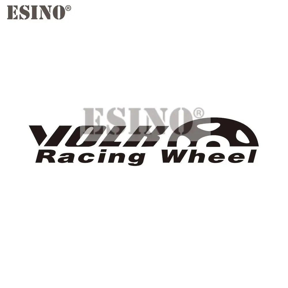 Стайлинг автомобиля креативное гоночное колесо Volk ПВХ 3D резьба авто наклейка