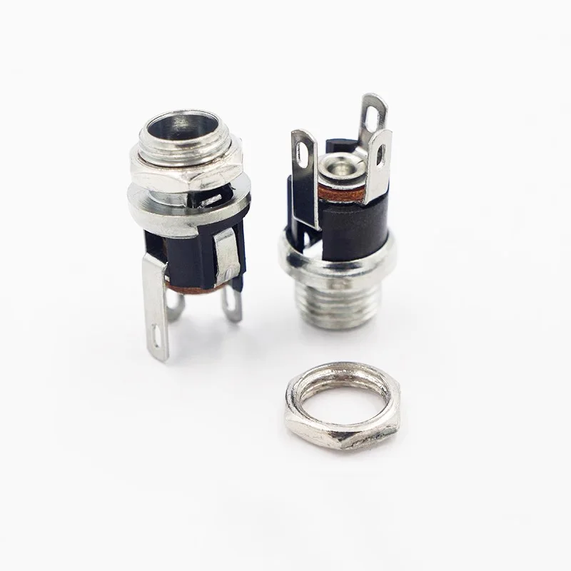 Металлические розетки с резьбовыми отверстиями 5 5-2 1 мм 10 шт