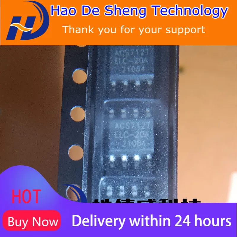 

10 шт./лот ACS712ELCTR-20A SOP8 новый оригинальный ACS712TELC-20A
