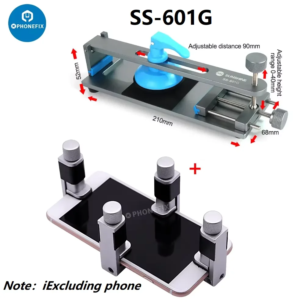 

SUNSHINE SS-601G Не нагревающийся сепаратор ЖК-экрана для IPhone Samsung Мобильный телефон Вскрытие экрана Разборка Ремонт Универсальный ЖК-сепаратор Инструмент для ремонта крепления телефона без подогрева