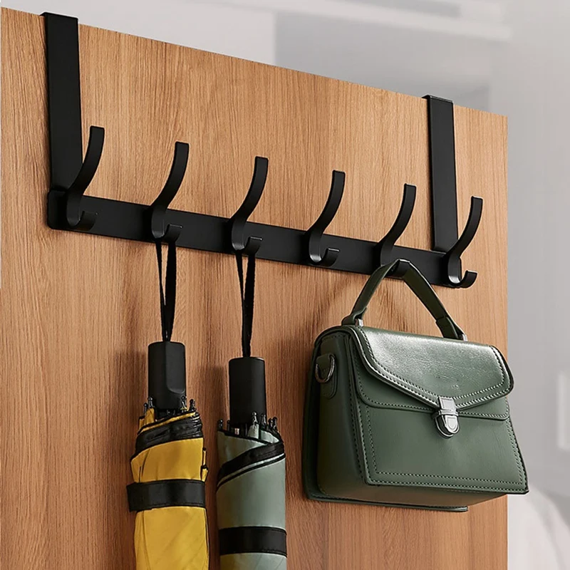 

Дверной крючок-вешалка, вешалка для двери спальни, без отверстий, без следов, дверной крючок для хранения, вешалка для одежды, крючок для пальто