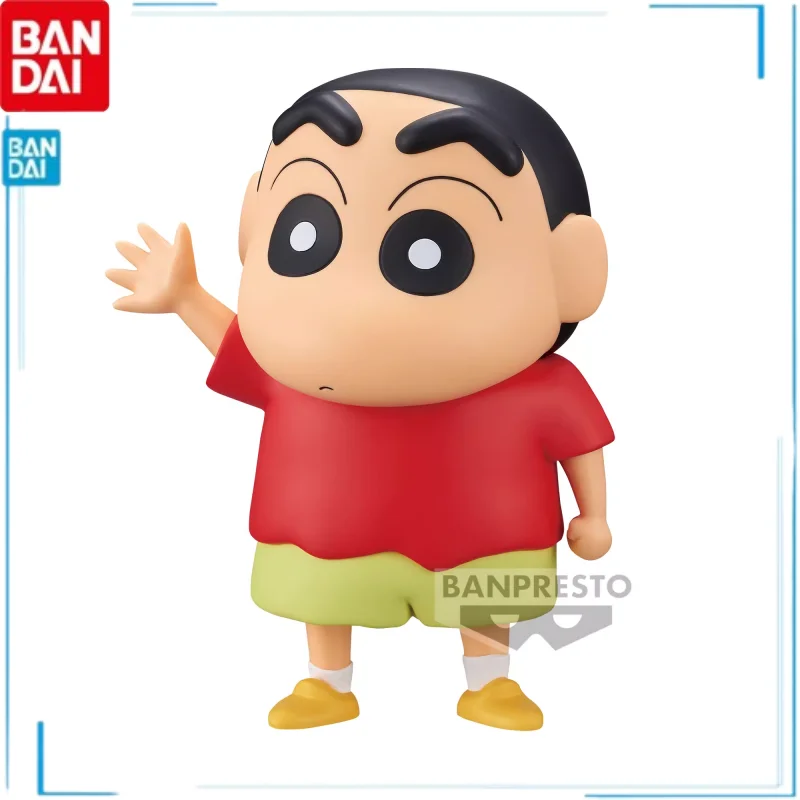 

In Shelf Bandai Anime Figures Crayon Shin-chan Shinnosuke Nohara Japanese Anime Brand New Genuine Action Figure Kids Brinquedos