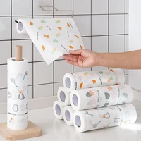 135 roll dishcloth hand towel reusable lazy rags kitchen cleaning dish rolls organic scouring pad for kitchen towels supplies