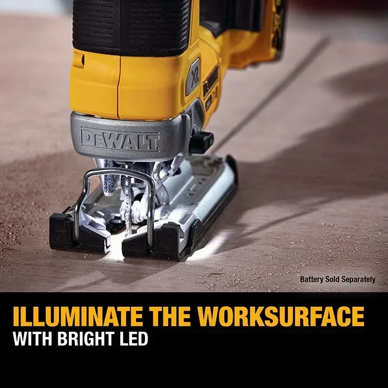 DEWALT DCS334 Спиральная пила 20 В MAX Скорость Бесщеточный лобзик с ручкой
