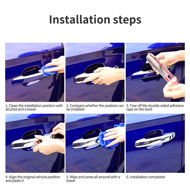 Крышка для ручки автомобиля Daihatsu Sirion M300 Boon Toyota Passo Perodua 2007 ~ 2011 хромированные