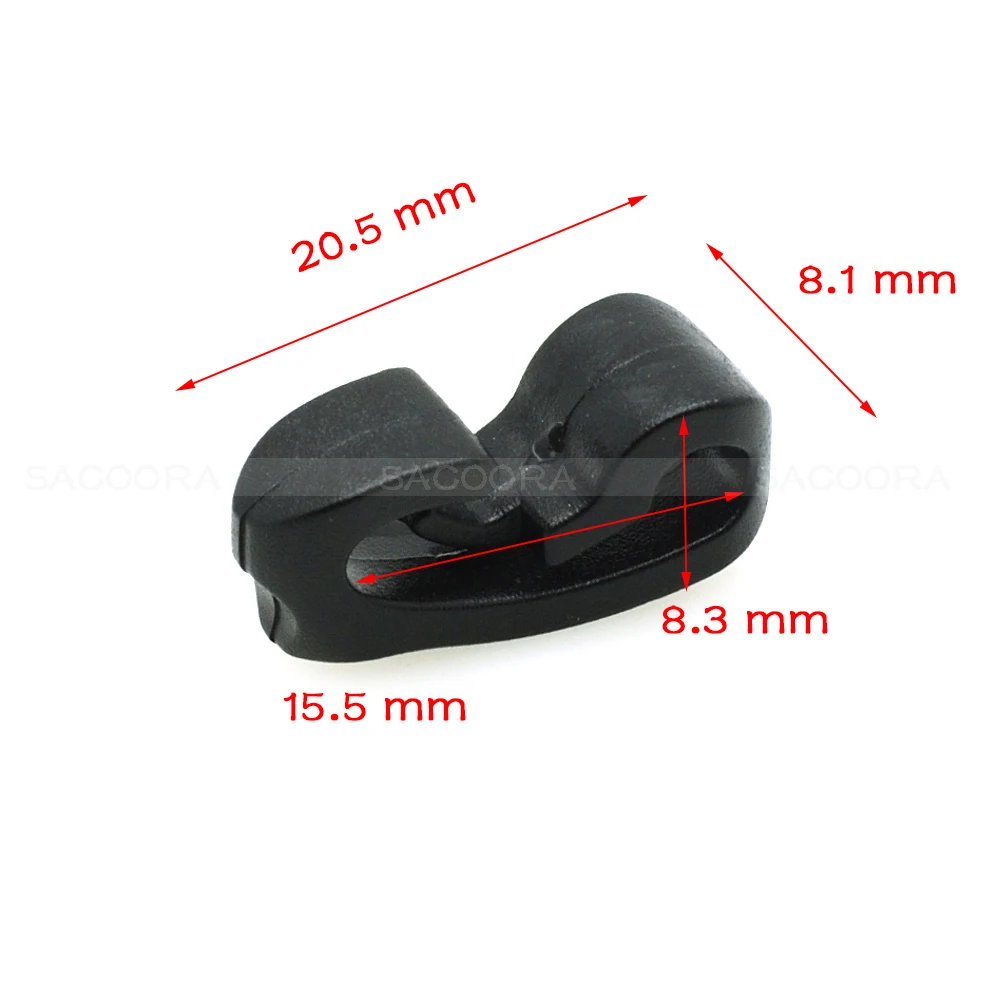 

50 см, черная наружная обвязка, пластиковый веревочный крюк, веревочная пряжка