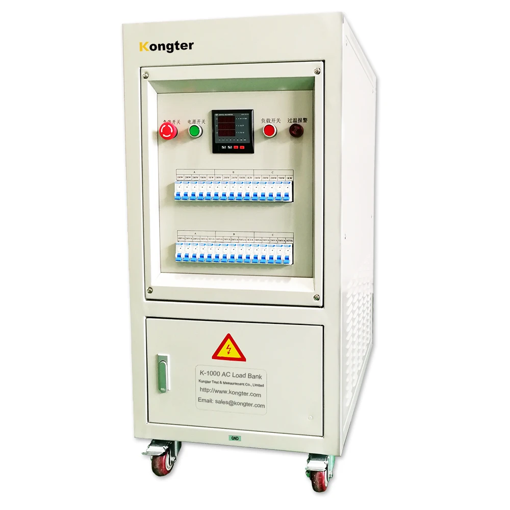 

resistive load bank customized generator AC load bank for full load test of generator set, UPS and other AC power systems.