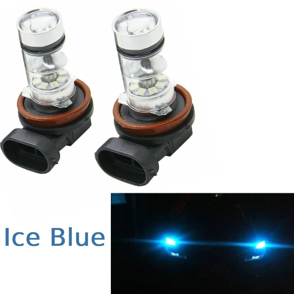 

360° Headlight Bulb Kit 12V 2323 2x 3600LM 8000K Bright Fog Lamp H11 H16